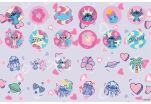 Lilo & Stitch Μπλοκ Ζωγραφικής 23X33 40 Φύλλων Με Αυτοκόλλητα Στένσιλ-2 Σχέδια-1Τμχ (000565857) (2)