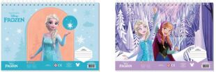 Frozen II Μπλοκ Ζωγραφικής 23X33 40 Φύλλων Με Στένσι-2 Σχέδια-1Τμχ (000565859) (0)