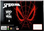 Spiderman Amazing 2 Μπλοκ Ζωγραφικής Α4+Stickers-40 Φύλλα (337-08416) (0)