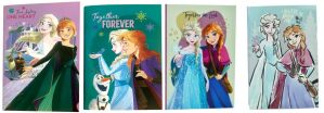 Frozen Τετράδιο 17x25-4 Σχέδια-1Τμχ (341-73400) (0)