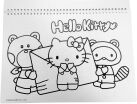Hello Kitty Μπλοκ Ζωγραφικής Α4+Stickers (335-76416) (2)