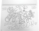 Sonic Μπλοκ Ζωγραφικής Α4+Stickers (334-89416) (2)