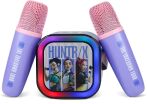 OTL K-Pop Demon Hunters Karaoke Speaker With Microphone Wireless Purple (ACC-1611) (2)