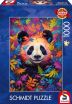Παζλ Standard 1000-Panda In A Rainbow Coloured Forest (59781) (0)