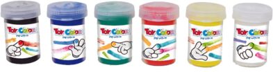 Toy Color Δακτυλομπογιές 25ml 6Τμχ (220.005472) (0)
