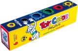 Toy Color Δακτυλομπογιές 25ml 6Τμχ (220.005472) (1)