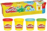 Playdoh Classic 4 Pack-2 Σχέδια (G0512) (2)