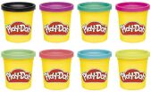 Playdoh Rainbow 8 Pack-2 Σχέδια (G0513) (3)