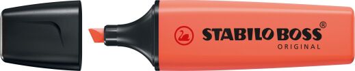 Stabilo Υπογραμμιστής Boss 70/140 Pastel Coral Red (01070140) (1)