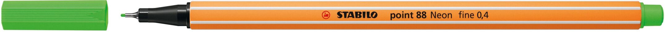Stabilo Μαρκαδόρος Point 88/033 Neon Green (01880033) (1)