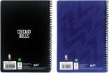 NBA Bulls-NBA Logo Τετράδιο 17X25 Σπιράλ 2 Θεμάτων 70 Φύλλων-2 Σχέδια (378-16402) (1)