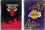 NBA Bulls-Lakers Τετράδιο A4 Σπιράλ 2 Θεμάτων-2 Σχέδια (378-16440) (0)