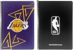 NBA Lakers-NBA Logo Τετράδιο 17X25 Σπιράλ 2 Θεμάτων 70 Φύλλων-2 Σχέδια (378-18402) (0)