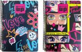 Anime-More Love Τετράδιο 17X25 Σπιράλ 3 Θεμάτων 105 Φύλλων-2 Σχέδια (357-32403) (0)