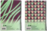 Hallmark Pattern-Diagonal Τετράδιο 17X25 Σπιράλ 2 Θεμάτων 70 Φύλλων-2 Σχέδια (333-39402) (1)