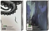 Blue Eye Wolf-Dive Τετράδιο 17X25 Σπιράλ 2 Θεμάτων 70 Φύλλων-2 Σχέδια (357-33402) (1)