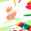 Milan Plastipastel Πλαστικά Χρώματα Τριγωνικά 6Τμχ (325-00329-022T06) (3)