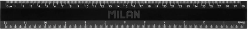 Milan Χάρακας Μαύρο 30cm (325-00992-353801DWZ) (1)