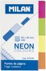 Milan Σελιδοδείκτες Neon Colour 4 Χρώματα 40 Φύλλα (325-01092-87039) (0)