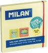 Milan Αυτοκόλλητα Χαρτάκια Σημειώσεων Super Sticky 76x76mm Κίτρινο (325-01100-417190) (0)