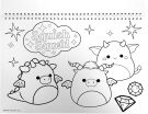 Squishmallows Μπλοκ Ζωγραφικής Α4+Stickers (363-34416) (4)