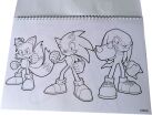 Sonic Μπλοκ Ζωγραφικής Α4+Stickers (334-89416) (5)