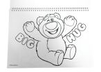 Toy Story Lotso Μπλοκ Ζωγραφικής Α4+Stickers (332-80416) (3)