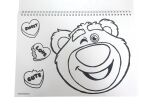 Toy Story Lotso Μπλοκ Ζωγραφικής Α4+Stickers (332-80416) (4)