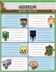 GIM Ετικέτα 2Τμχ Minecraft (775-70046) (0)