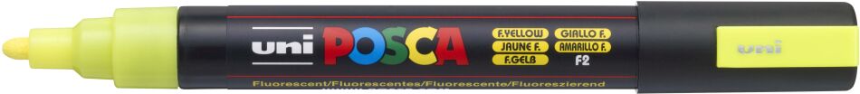 Posca Μαρκαδόρος Μεσαίο Fluo Κίτρινο (BL-PC-5M-FLUO ΚΙΤΡΙΝΟ) (1)