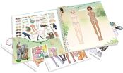 Top Model Μπλοκ Με Αυτοκόλλητα-Dress Me Up Safari (D13831) (1)