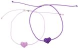 Top Model Bracelet Σετ Heart-3 Σχέδια (D13930) (1)