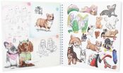 Top Model Μπλοκ Ζωγραφικής Doggy Colouring Book (D13218) (2)
