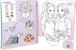 Top Model Μπλοκ Ζωγραφικής Cake & Bake Colouring Book (D13386) (1)