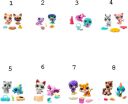 Littlest Pet Shop Φιγούρες 2Τμχ-8 Σχέδια (BF000525-W1) (1)