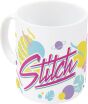 Stor Κούπα Κεραμική Stitch Hawaiian Flower 325ml (105648) (2)