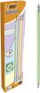 Bic HB.Μολύβι Γραφίτη Evolution Pastel Με Γόμα-4 Σχέδια-1Τμχ (518306) (0)