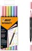 Bic Μαρκαδόροι Intensity Dual Tip Pastel-6Τμχ (503826) (0)