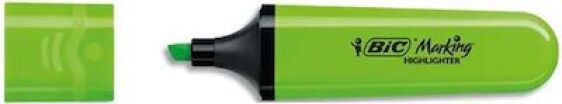 Bic B.Υπογραμμιστής Highlighter Flat Fluo Πράσινο (517964) (0)
