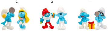 Στρουμφάκια Φιγούρες 2 Pack-3 Σχέδια (PUF34000) (1)
