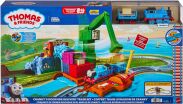 Fisher Price Thomas Το Τρενάκι-Πίστα Με Τον Κράνκι Στις Αποβάθρες (JLL40) (1)