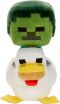 Minecraft Deluxe Λούτρινο Chicken Jockey 20cm (JMY77) (1)