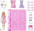 Barbie Fashion Fun Ντουλάπα & Κούκλα (HXD58) (0)