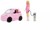 Barbie Σετ 2 Dolls & Ηλεκτρικό Αυτοκίνητο (JLX43) (2)