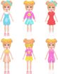 Polly Pocket Polly Κούκλα Με Αξεσουάρ & Μπρελόκ Μεγάλο Pack-3 Σχέδια (JKR51) (8)