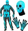 WM Στολή Ενηλίκων Neon Skeleton FC Large (15883) (2)