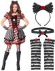 WM Στολή Ενηλίκων Harlequin Doll Medium (42702) (2)
