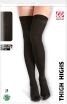 WM Κάλτσες Μακριές Black Overknee 70Den (4840N) (1)