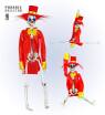 WM Σκελετός Horror Clown 40cm (10995) (1)