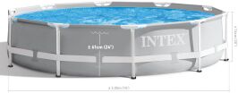 Intex Πισίνα-Prism Frame 3.05m X 0.76m (26702NP) (1)